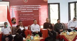 Pemkab Blitar dan BNPT Gelar Pelatihan Kewirausahaan Kepada Mantan Napi Teroris Pemkab dan BNPT Blitar Lakukan Pelatihan Kepada Teroris