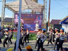 Peringati Hari Lalu Lintas Bhayangkara ke-67, Satlantas Polres Blitar Gelar Car Free Day Peringati Hari Perhubungan Nasional di Blitar