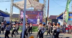 Peringati Hari Lalu Lintas Bhayangkara ke-67, Satlantas Polres Blitar Gelar Car Free Day Peringati Hari Perhubungan Nasional di Blitar