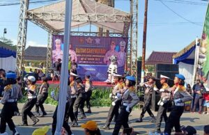 Peringati Hari Lalu Lintas Bhayangkara ke-67, Satlantas Polres Blitar Gelar Car Free Day Peringati Hari Perhubungan Nasional di Blitar