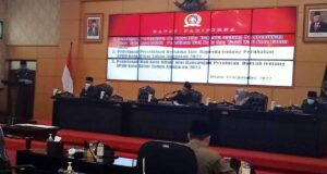 DPRD Kota Blitar Gelar Paripurna Dengan Tiga Agenda Raperda Dana Cadangan Blitar 2022