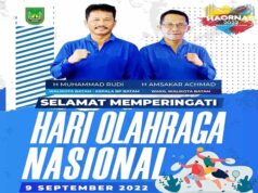 Hari Olahraga Nasional, Rudi: Tanamkan Jiwa Suportif Rudi Haornas