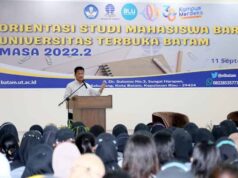 Rudi Motivasi Mahasiswa Baru Universitas Terbuka Batam Rudi jadi pembicara di Univesitas Terbuka Batam