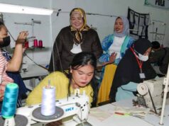 Wagub Kepri Dukung Pemberdayaan Perempuan dengan Peningkatan Keterampilan Tinjau Pelatihan Menjahit di LKP Baiti