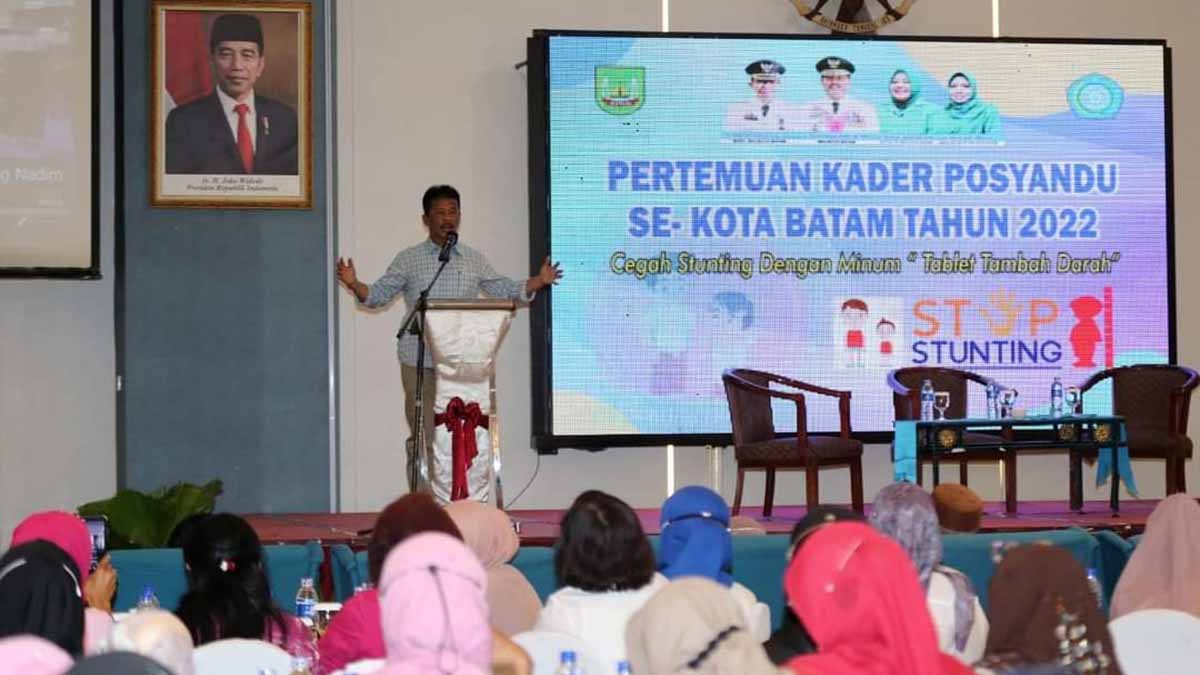 Wali Kota Batam, Pertemuan Kader Posyandu se-Kota Batam 2022