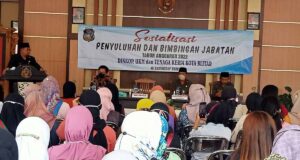 Wali Kota Blitar Buka Sosialisasi JKP pada Eks Karyawan Pabrik Rokok Apache Wali Kota Blitar Buka Sosialisasi JKP