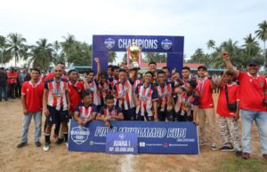 Turnamen Sepak Bola Piala M Rudi di Lingga Usai, Ini Daftar Juaranya Lingga