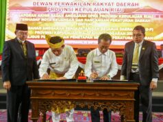 APBD Perubahan Kepri 2022 Disahkan Rp3,965 Triliun APBD Perubahan Kepri 2022