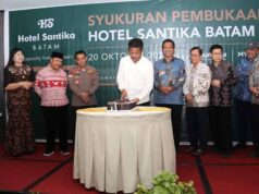 Resmikan Pembukaan Hotel Santika Batam, Rudi: Semoga Dapat Menjadi Pilihan Penginapan Wisatawan Peresmian Hotel Santika Batam oleh Wali Kota Batam