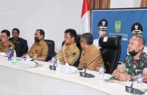 Wali Kota Batam Rakor Pengendalian Inflasi yang Dipimpin Mendagri Tito Karnavian Rakor Inflasi bersama Mendagri