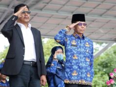 Upacara 17 Hari Bulan 2022, Amsakar Momentum Tingkatkan Koordinasi Antar Forkompinda Upacara 17 Hari Bulan 2022