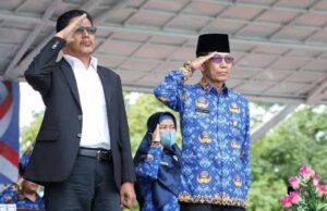 Upacara 17 Hari Bulan 2022, Amsakar Momentum Tingkatkan Koordinasi Antar Forkompinda Upacara 17 Hari Bulan 2022