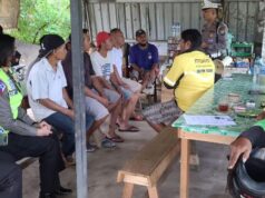 Sosialisasi Ditlantas Polda Kepri ke Ojol Ditlantas Polda Kepri.