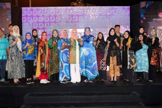 Roadshow Batam Batik Fasion Week 2022 ke Lingga, untuk Pengembangan Potensi Kerajinan Daerah Batam Batik Fasion Week 2022 di Lingga