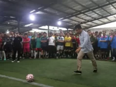 Rudi Buka Turnamen Futsal Instansi Piala Kepala BP Batam Turnamen Futsal BP Batam