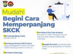 Perpanjangan SKCK di Batam, Begini Caranya Syarat perpanjangan SKCK di Batam.