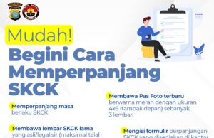 Perpanjangan SKCK di Batam, Begini Caranya Syarat perpanjangan SKCK di Batam.