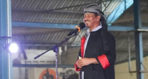 Hadiri Acara Pelantikan Pawargo Batam, Rudi Disarungkan Baju dan Blangkon Khas Ponorogo Wali Kota Batam di Pelantikan Pawargo Batam