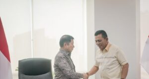 Ansar Temui Menteri PPN Demi Bintan Timur Gubernur Kepri Ansar Ahmad menemui Kepala Bappenas mengenai kelanjutan pembangunan jalan di Bintan Timur.