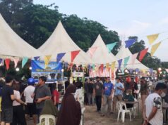Bazar Malay Night Festival Sambut Tahun Baru 2023 Disbudpar menggelar bazar makanan jelang akhir tahun di Dataran Engku Putri, Batamcenter.