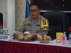 12 Personel Polda Kepri Dipecat Kapolda Kepri pecat 12 polisi akibat narkoba dan diseresi.