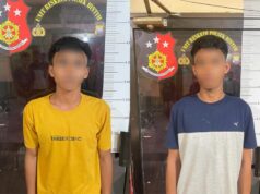 Dua remaja mencuri motor di Bintan Timur.