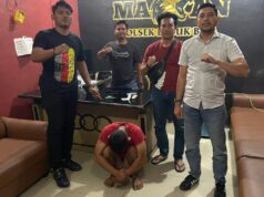 Pencuri Motor di Kampung Aceh Ditangkap Polisi Polsek Lubuk Baja mengamankan Auh, pencuri sepeda motor.