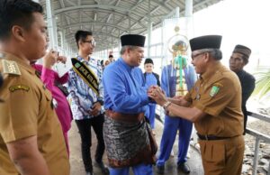 Juara Umum STQ Kepri X, Kafilah Batam Disambut Tepung Tawar STQ Kepri