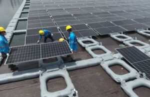 PLN Bakal Bangun PLTS Apung Berkapasitas 42 MWp di Batam PLTS Apung Batam