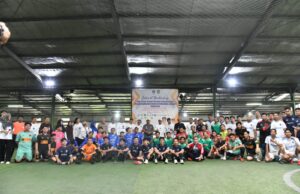 Sekda Kepri Tutup Liga Futsal Pekerja Sambut May Day 2023 Sekda Kepri