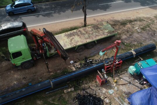 Atasi Suplai Air, BP Batam Bangun Tower Berkapasitas 20 Ton BP Batam