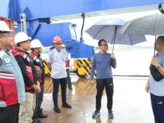 Tarif Bongkar Muat Naik, Dewas BP Batam Tinjau Pelabuhan Batu Ampar Pelabuhan Batu Ampar