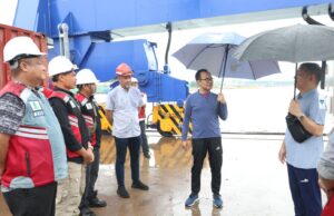 Tarif Bongkar Muat Naik, Dewas BP Batam Tinjau Pelabuhan Batu Ampar Pelabuhan Batu Ampar