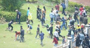 Aksi Damai Bela Rempang Ricuh, Pegawai BP Batam dan Polisi Terluka Rempang BP Batam