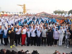 Gubernur Kepri Buka Rangkaian Kegiatan Hari Sumpah Pemuda, Dimulai dengan Senam Sehat Gubernur Kepri