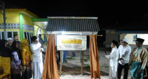 Wujudkan Aspirasi Masyarakat Desa Tanjung Keriting, Pemprov Kepri Bangun Masjid Baburrahim Pemprov Kepri