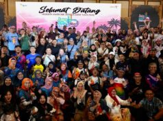 Ribuan Peserta Jamselinas Tiba di Batam, Bekayuh Besame Tambah Sodare Jamselinas Batam