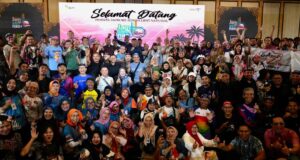 Ribuan Peserta Jamselinas Tiba di Batam, Bekayuh Besame Tambah Sodare Jamselinas Batam