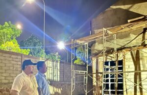 Kanopi Rumah Imam Masjid Tanjak Ambruk, Satu Pekerja Luka Imam Masjid Tanjak