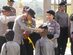 Polda Kepri Gelar Pembaretan Bintara Remaja Gelombang II Polda Kepri