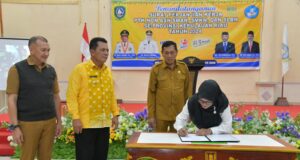 316 PTK Non-ASN di Natuna Teken Surat Perjanjian Kerja PTK ASN Natuna