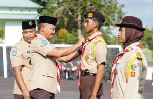 Sekda Kepri Jadi Ajak Generasi Muda Pramuka Peduli Kelestarian Lingkungan Sekda Kepri