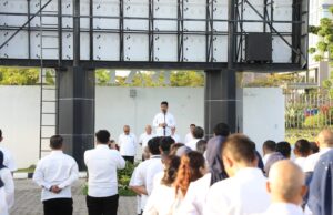 Rudi Serukan Seluruh Pegawai BP Batam Jaga Kekompakan Pegawai BP Batam