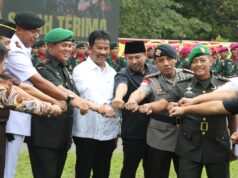 Ketua DPRD Batam Hadiri Sertijab Dandim 0316/Batam acara Serah Terima Jabatan dan Pisah Sambut Komandan Kodim 0316 Batam