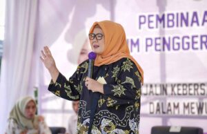 Buka Pembinaan Akhlak Mulia, Marlin: Perbuatan Baik Tidak Akan Sia-sia Di Hadapan Allah SWT Marlin Agustina