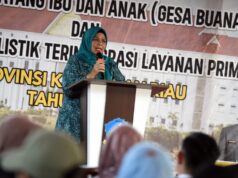 Ketua TP-PKK Kepri Luncurkan Gesa Buana dan Posyandu Holistik Terintegrasi di Bintan TP PKK Kepri