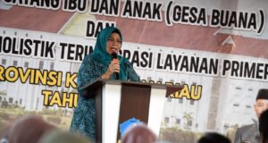 Ketua TP-PKK Kepri Luncurkan Gesa Buana dan Posyandu Holistik Terintegrasi di Bintan TP PKK Kepri