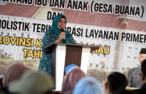 Ketua TP-PKK Kepri Luncurkan Gesa Buana dan Posyandu Holistik Terintegrasi di Bintan TP PKK Kepri