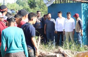 Muhammad Rudi Tinjau Langsung Lokasi Pemasangan Mini Booster Areal Perumahan Putra Jaya Muhammad Rudi meninjau langsung lokasi pemasangan Mini Booster Pump areal Perumahan Putra Jaya