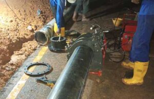 BP Batam dan PT ABHi Upayakan Pemenuhan Hak Atas Air Warga Putra Jaya jalur suplai ke arah Perumahan Putra Jaya